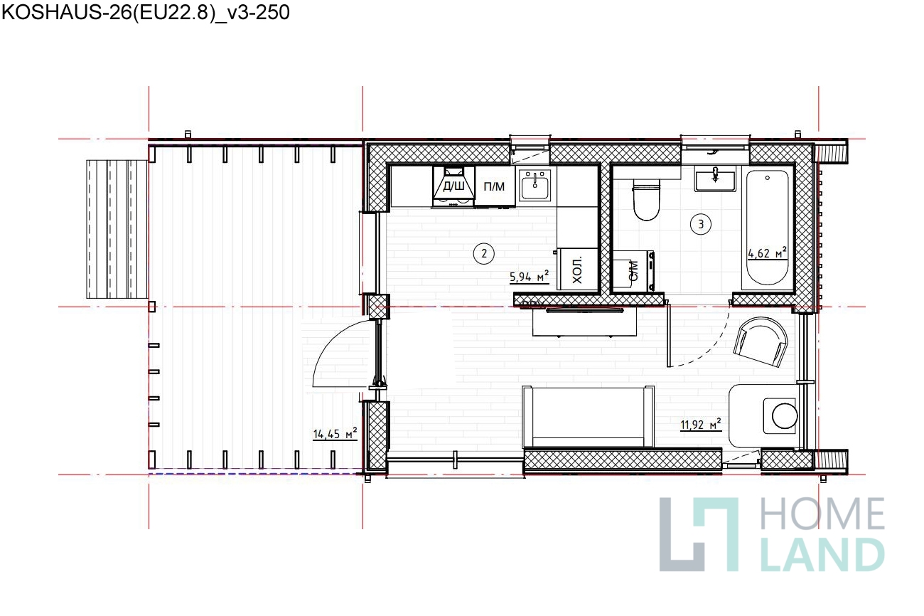 Koshaus-26, планировка 5
