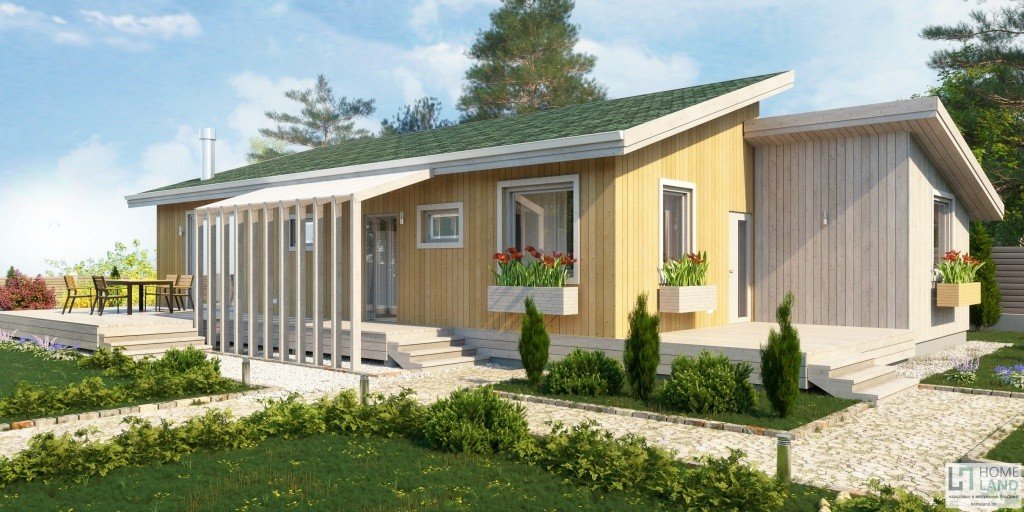 Каркасный ЭкоДом Счастливые дни Каркасный ЭкоДом Счастливые дни
